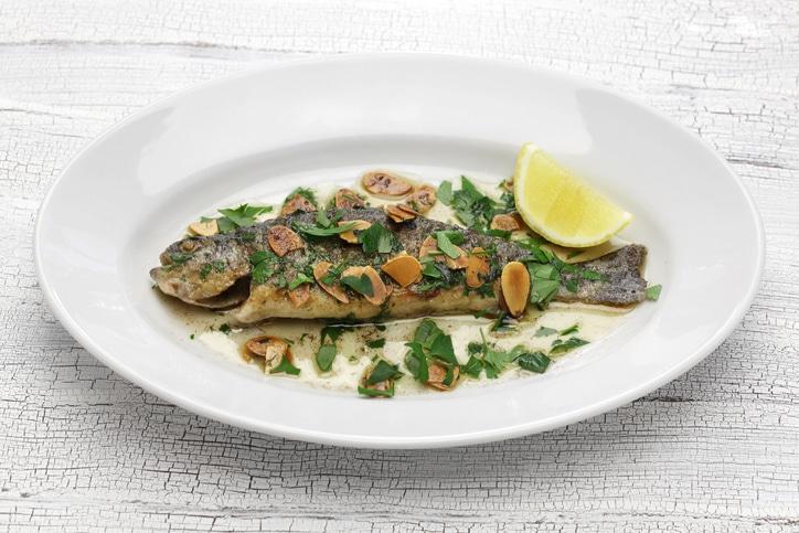 Truite meunière aux amandes