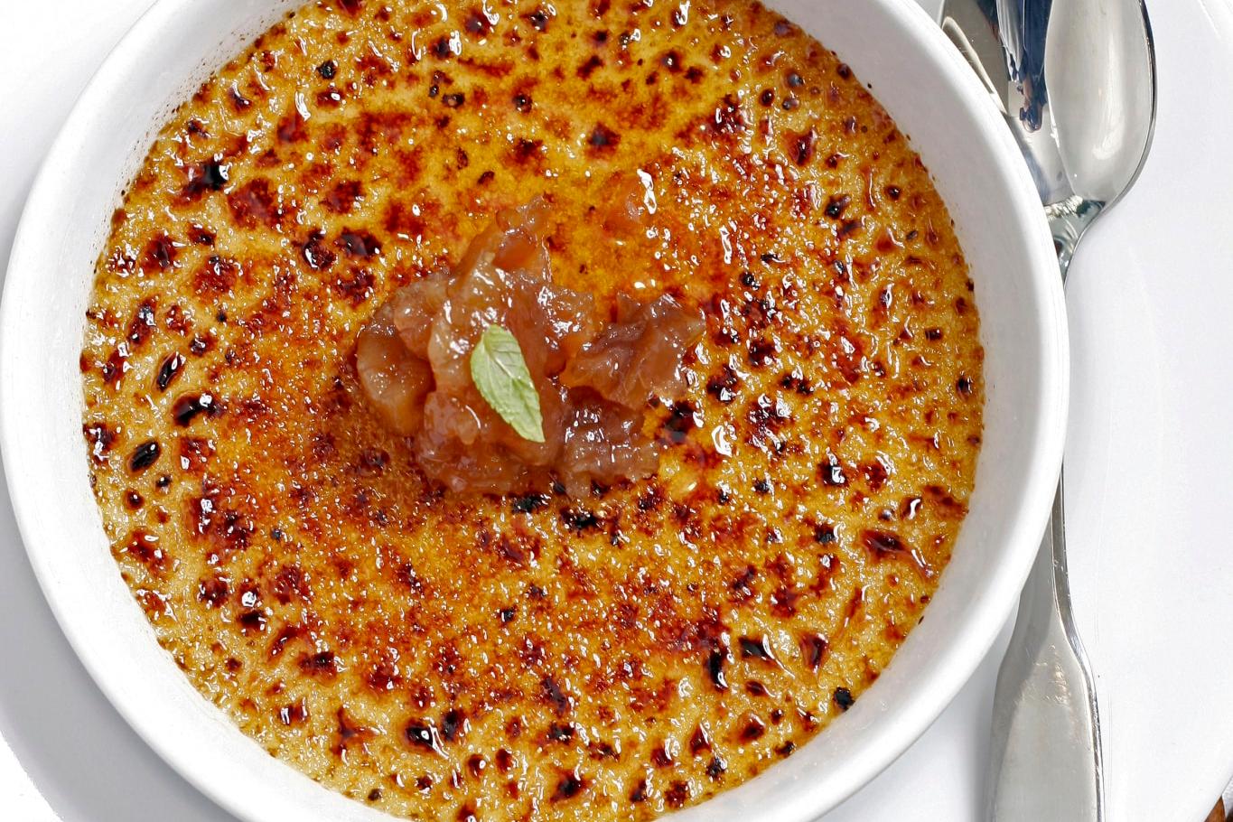 Crème brûlée à la châtaigne