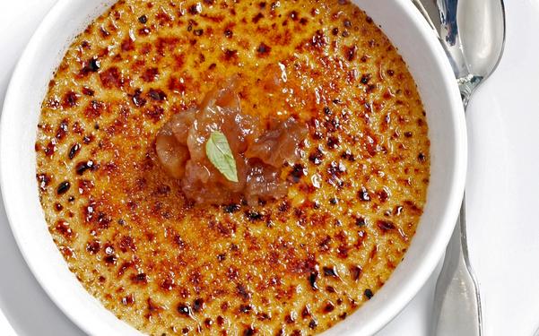 Crème brûlée à la châtaigne