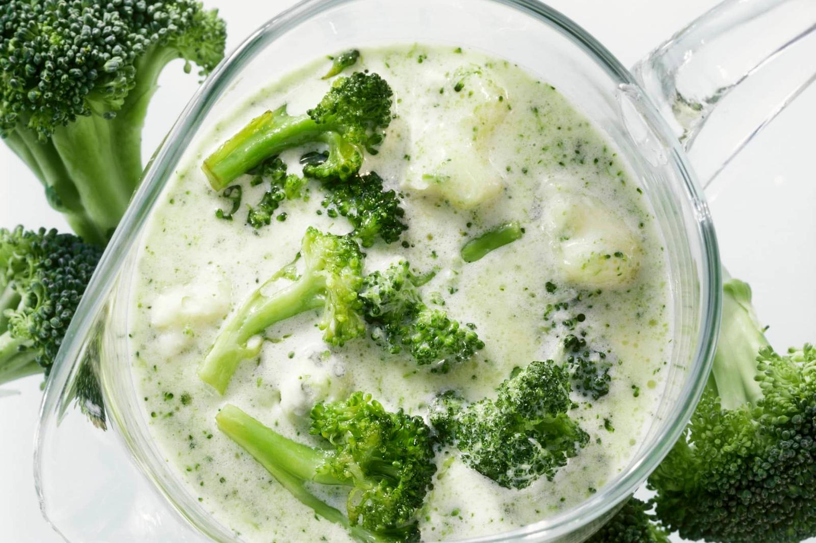 Sauce crémeuse au brocoli et au bleu