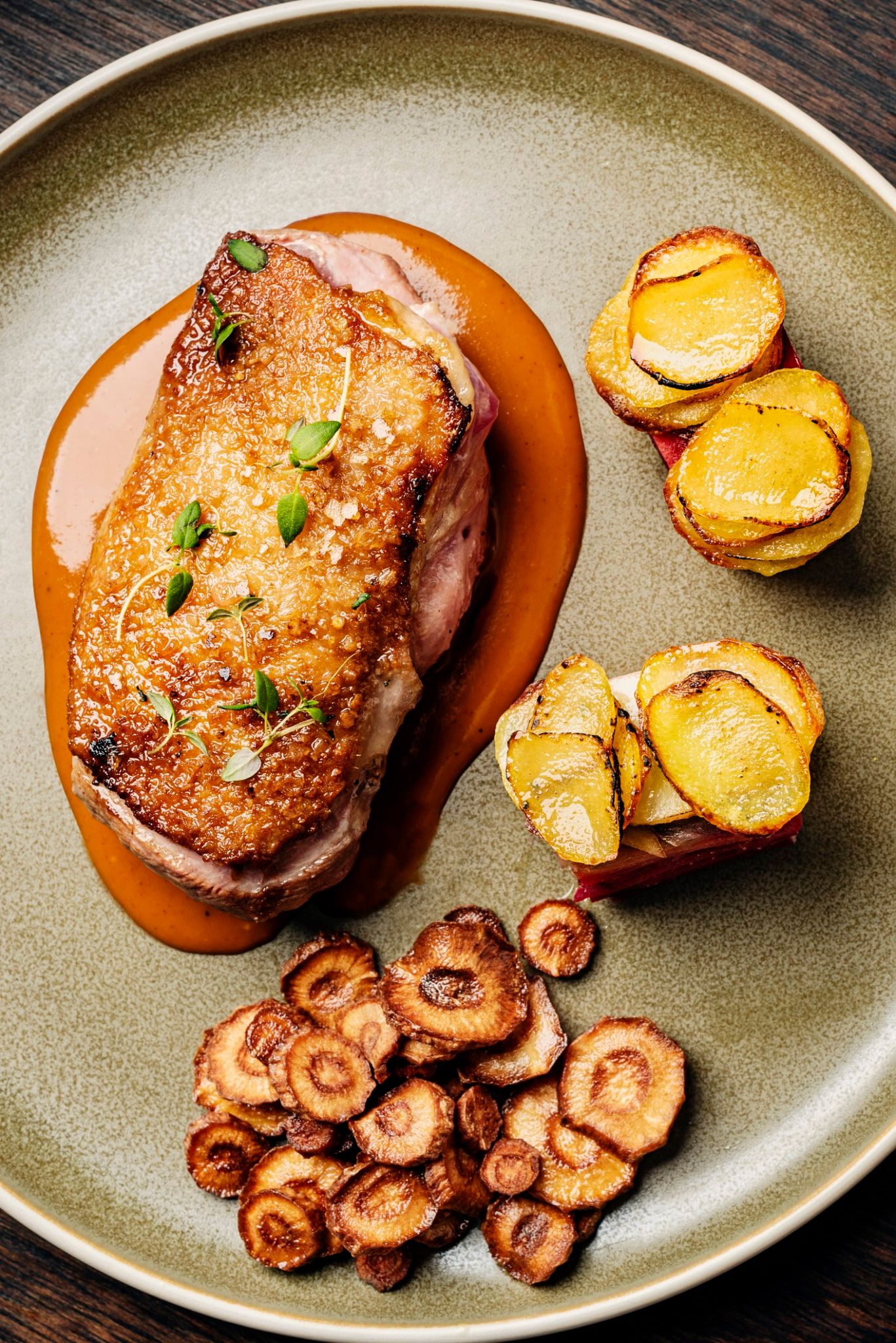 Recette de magrets de canard poêlés