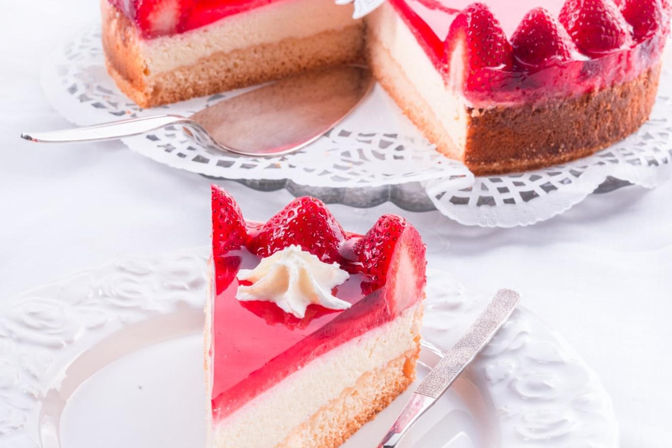 Recette cheesecake à la fraise