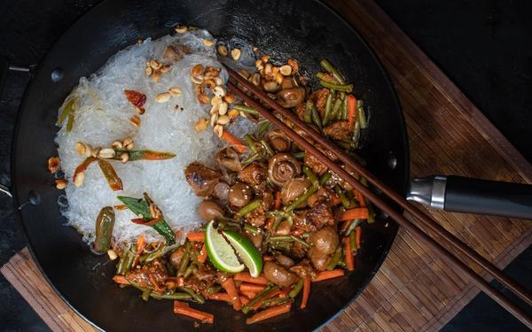 Recette wok végétalien
