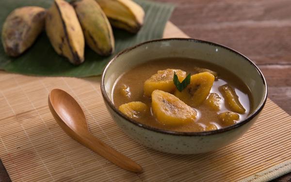 Compote de bananes à l'indonésienne