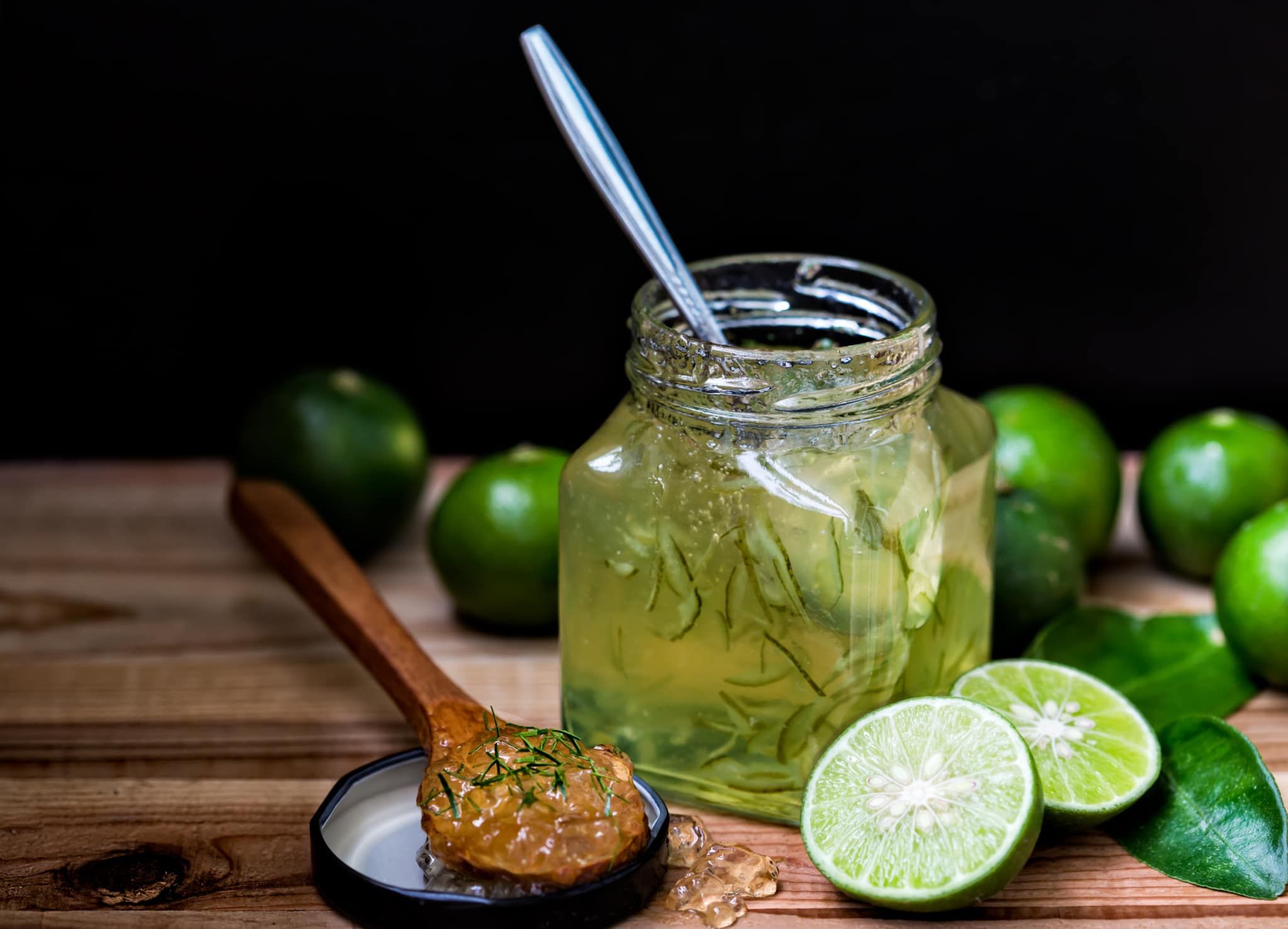 Marmelade de citrons verts
