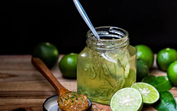 Marmelade de citrons verts