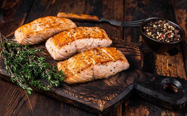 Recette filets de saumon grillé