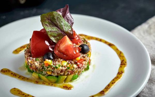Recette pavé d'avocat tomate et quinoa