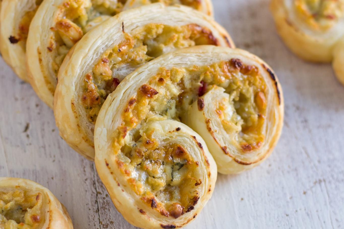 Recette de palmiers feuilleté au poulet