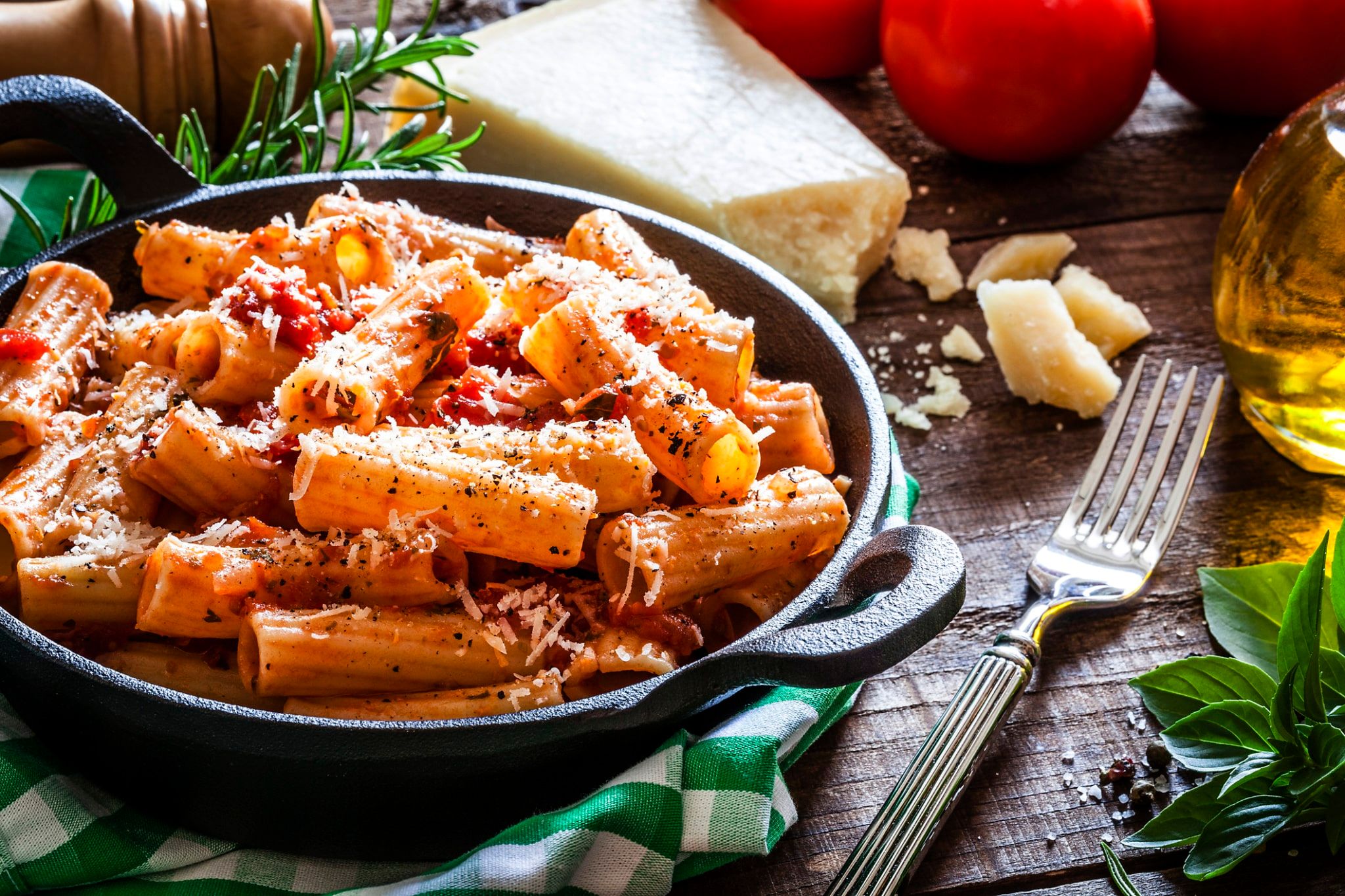 Recette pâtes tomate fromage
