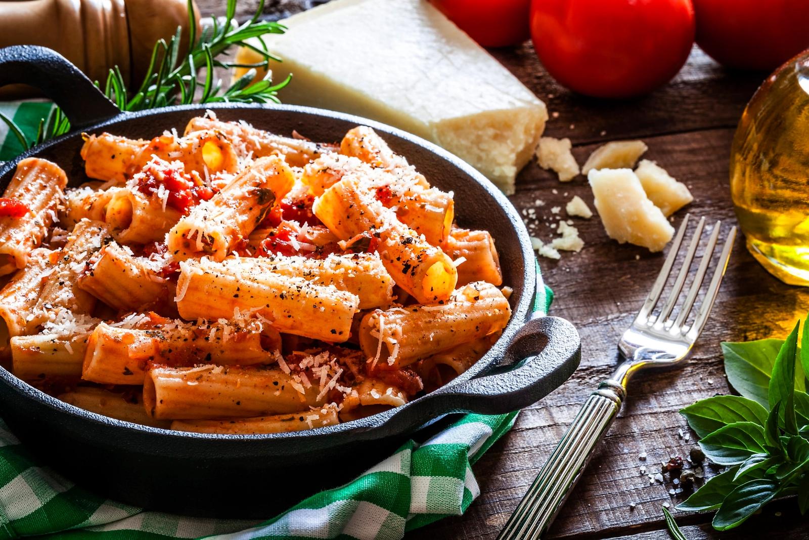 Recette pâtes tomate fromage