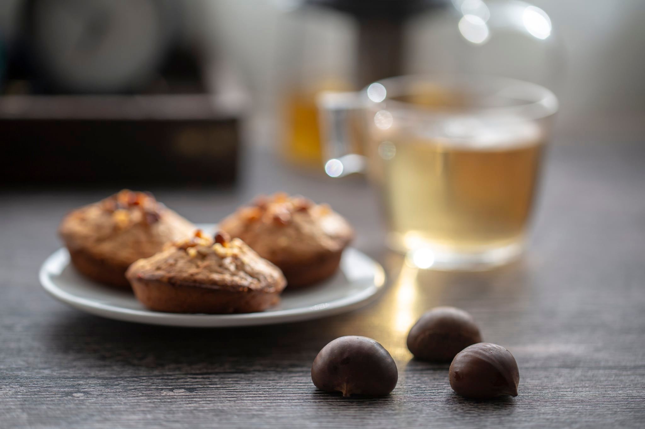Muffins à la châtaigne