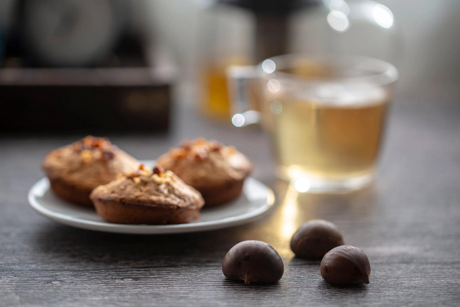 Muffins à la châtaigne