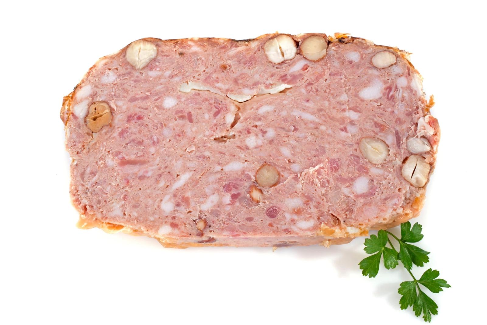 Terrine de lapin aux noisettes