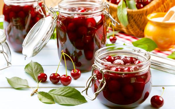 Compote de cerises