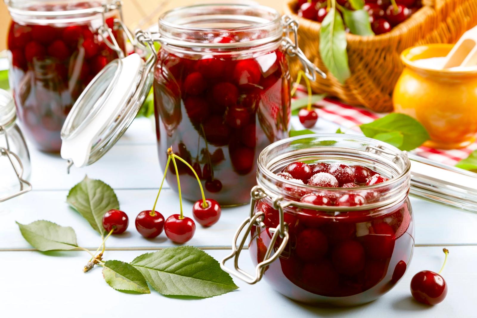 Compote de cerises