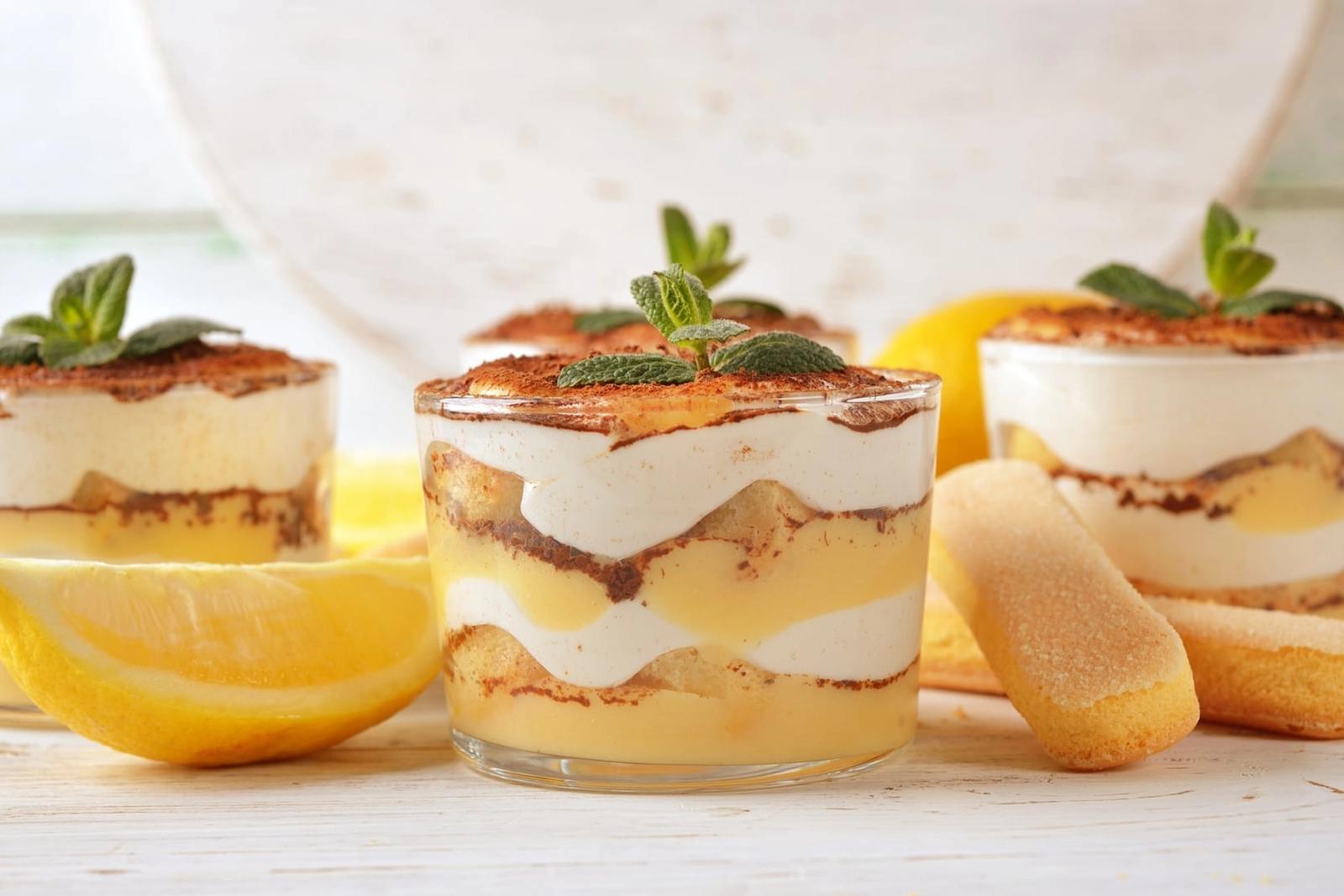 Tiramisu au citron
