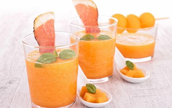 Recette gaspacho de melons