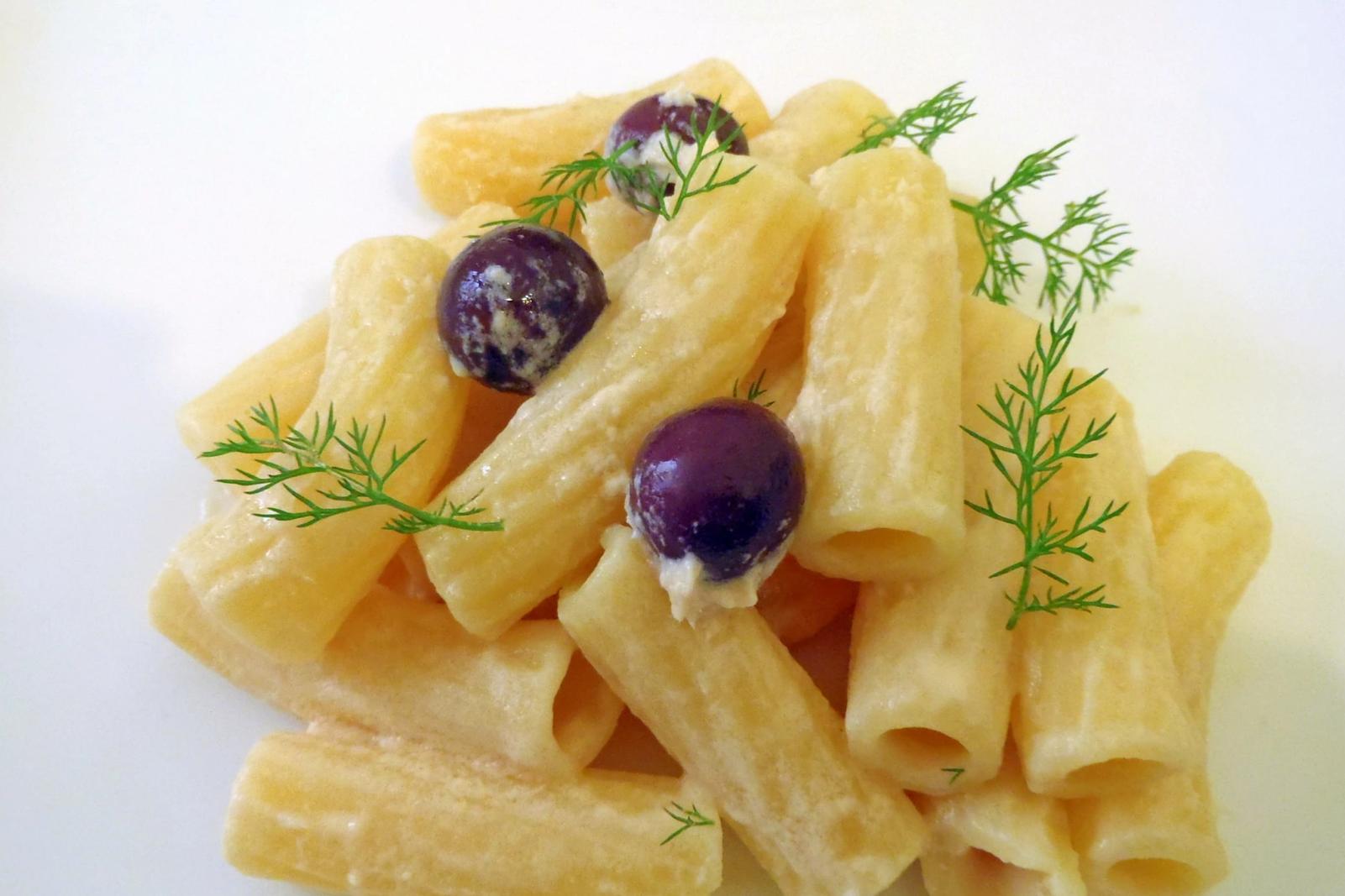 Rigatoni à la crème de thon