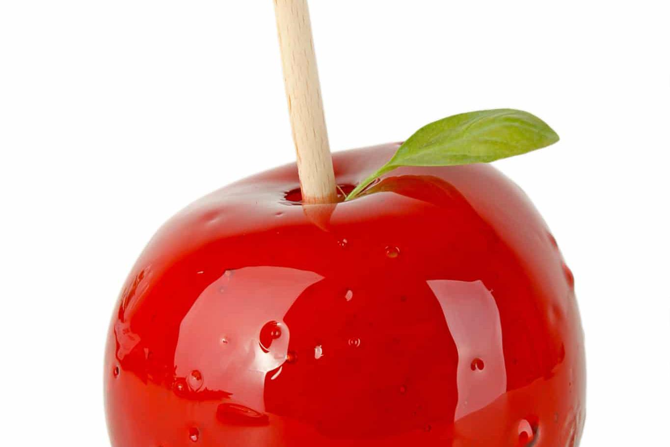 Pomme d’amour caramélisée