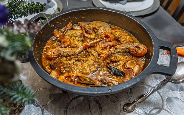 Zarzuela de marisco (ragoût de fruits de mer traditionnel espagnol)