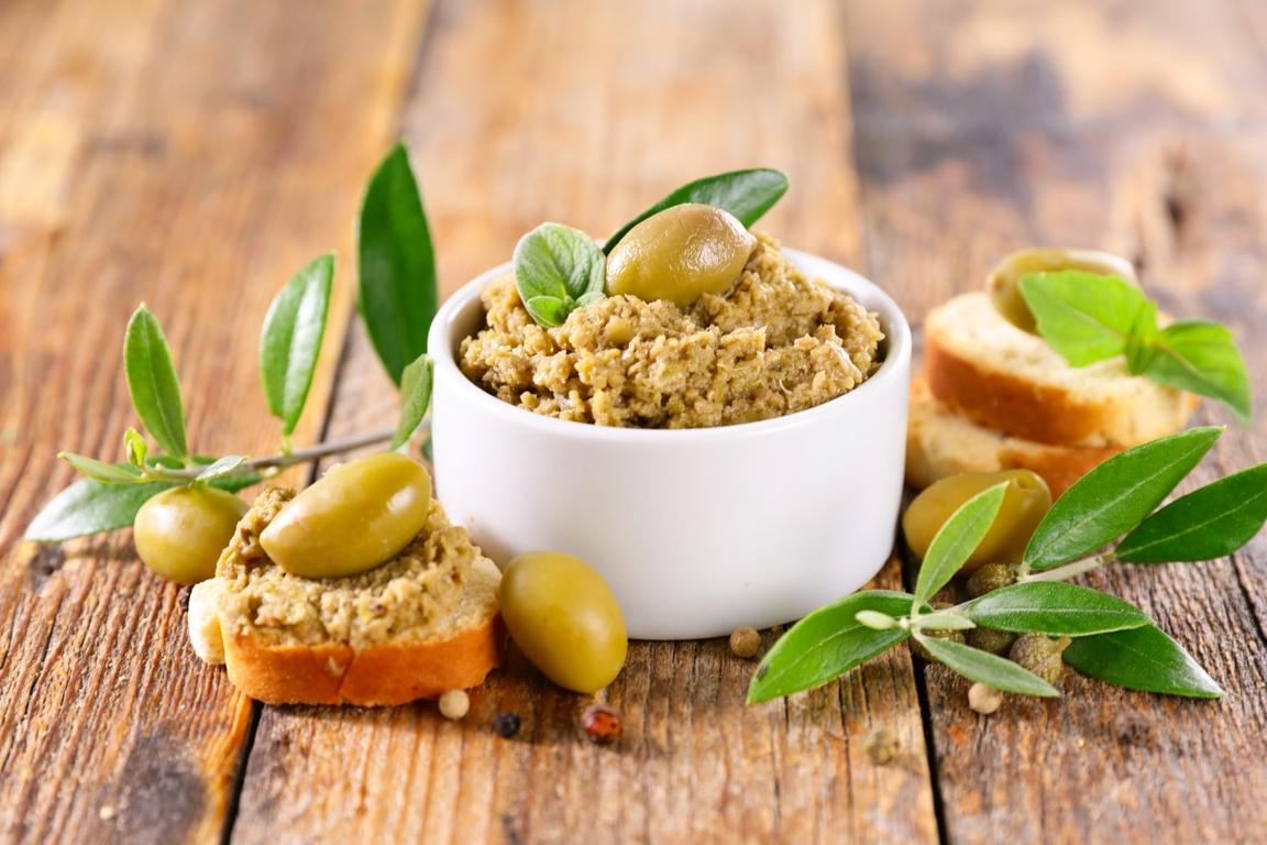 Recette de la tapenade aux olives vertes