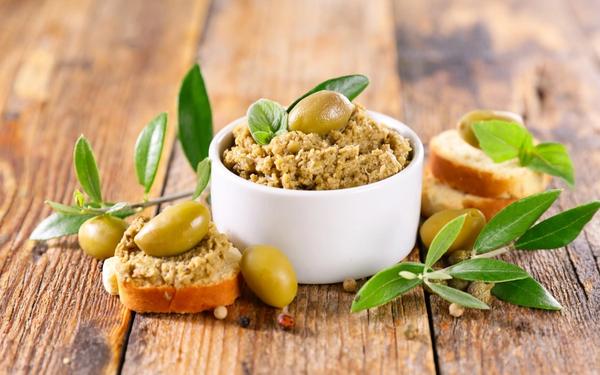 Recette de la tapenade aux olives vertes