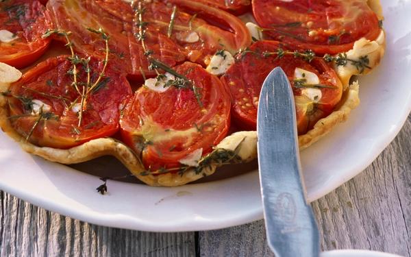 Tarte Tatin aux tomates