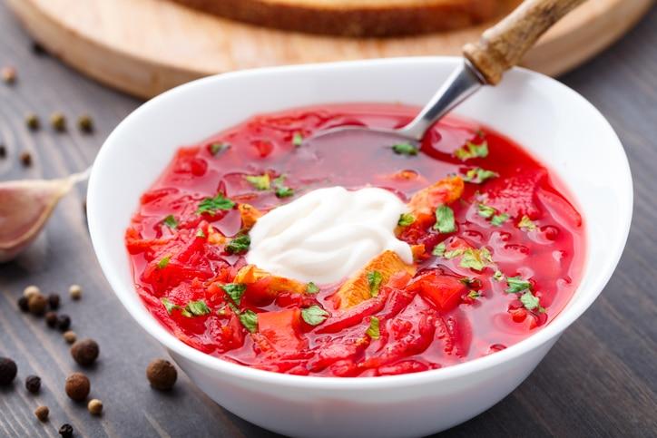 Recette originale du bortsch russe