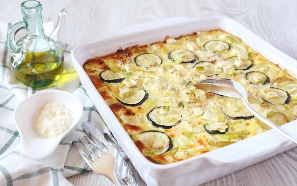 Gratin de courgettes facile