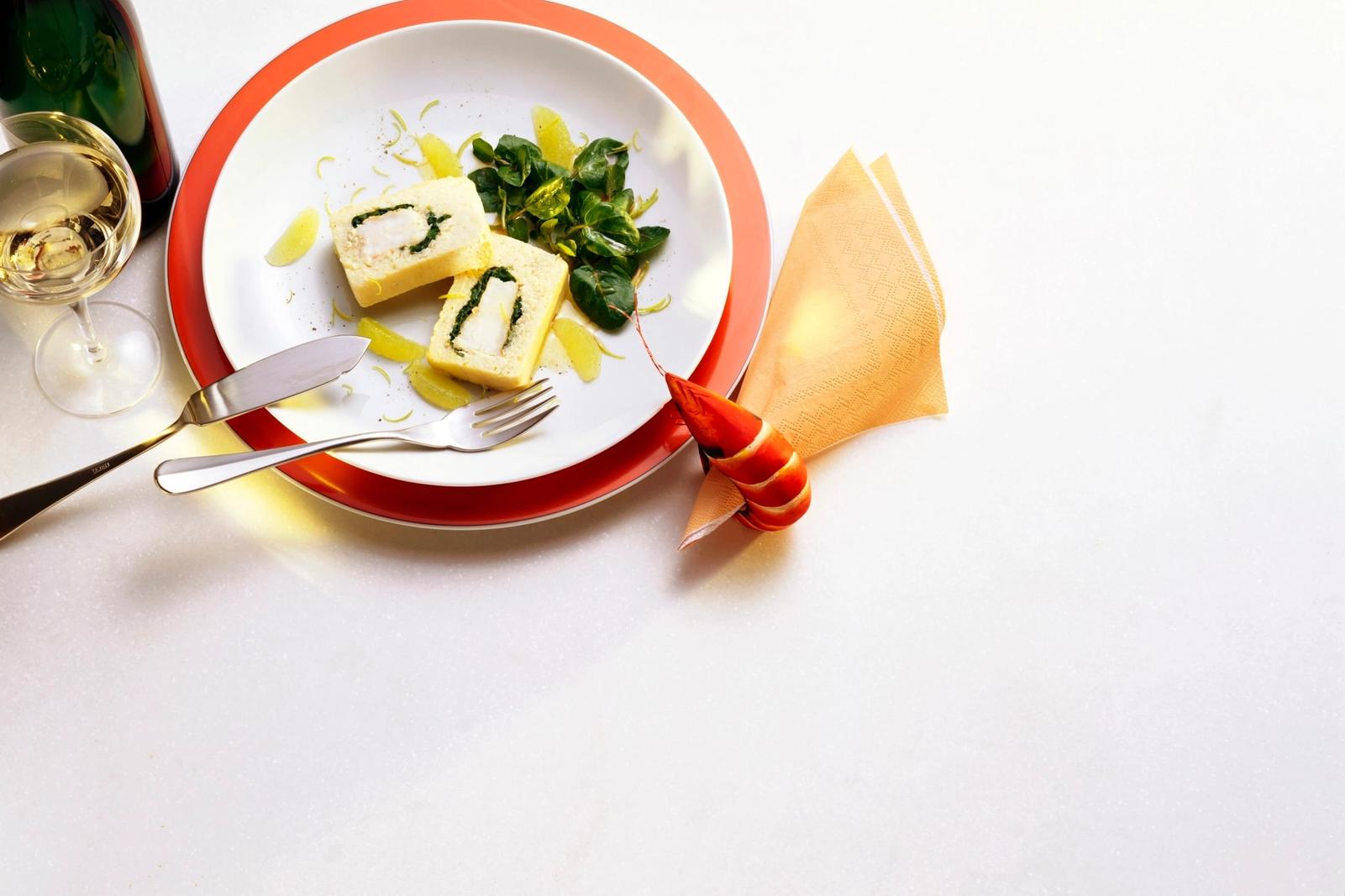 Terrine de poisson aux grosses crevettes