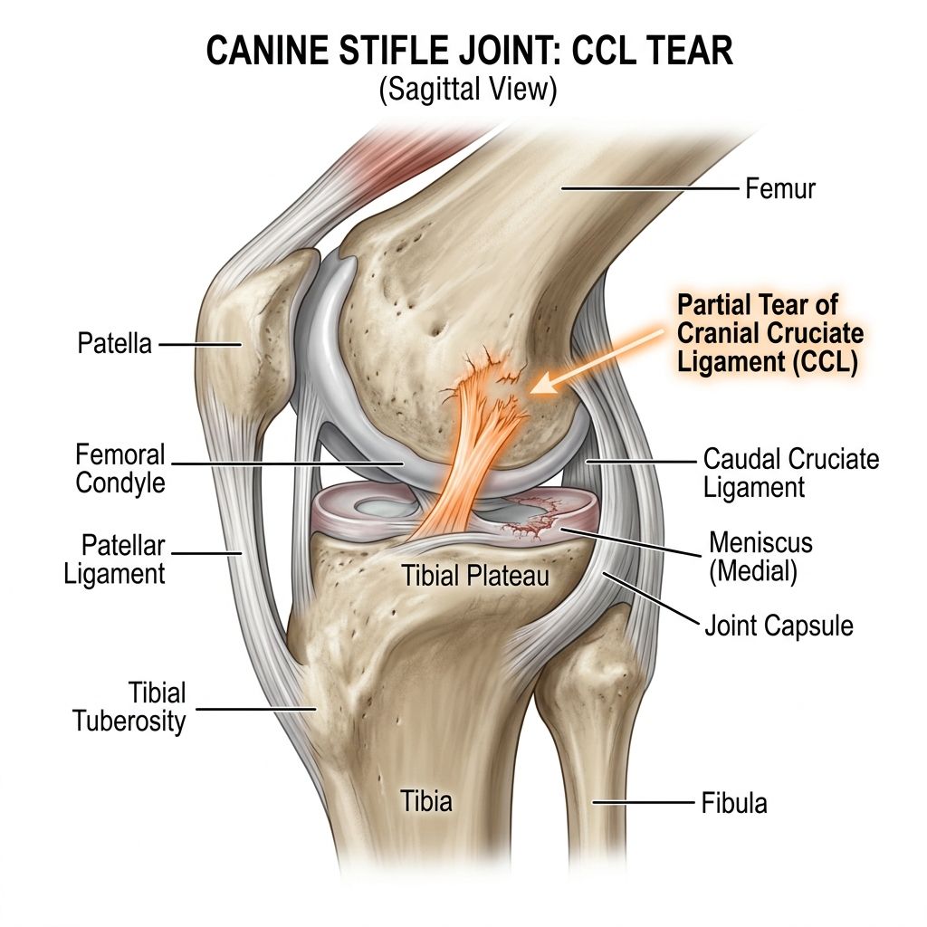 Cruciate Ligament (CCL) Injuries in Dogs: Non-Surgical Recovery and Rehab