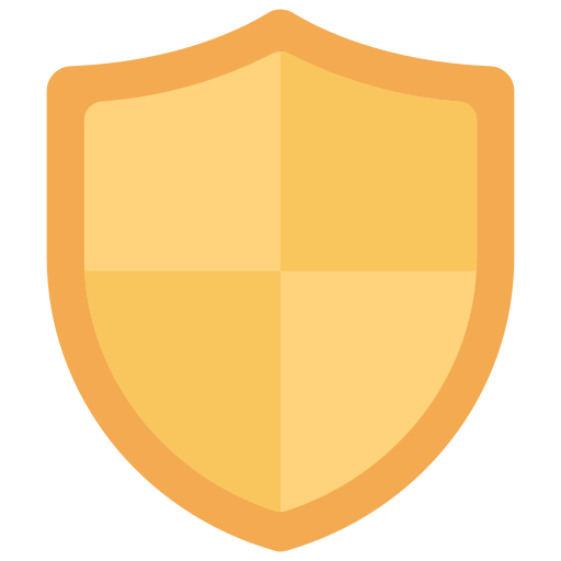 Gold shield icon marking the control paddle category.