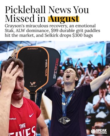 Biggest pickleball news in August