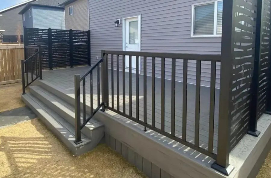 Aluminum Deck Railing in Red Deer: Why It's the Right Choice for Alberta - Green Ladder Contractors, Red Deer and Central Alberta