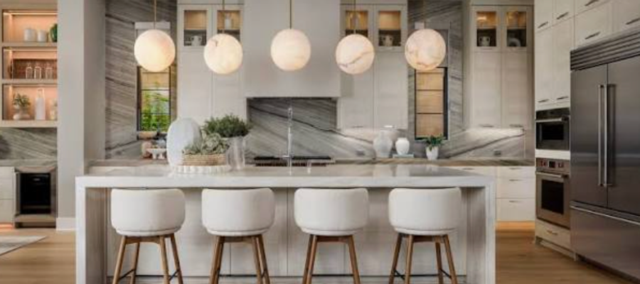 Kitchen Island Seating: Counter Height vs Bar Height, and How Much Overhang - Green Ladder Contractors, Red Deer and Central Alberta