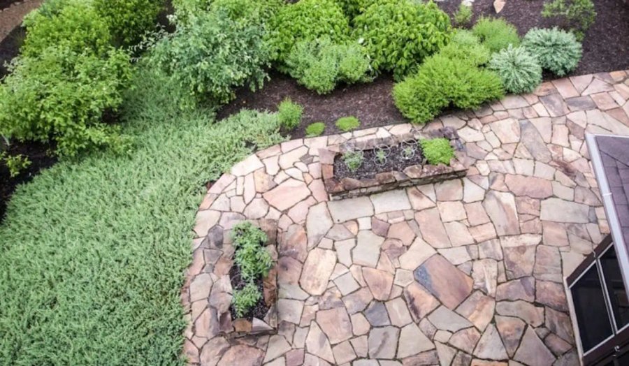 Flagstone vs Interlocking Pavers: Which is Right for Your Alberta Backyard? - Green Ladder Contractors, Red Deer and Central Alberta
