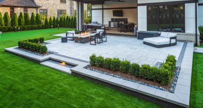 Patio Cost in Central Alberta: Interlocking Pavers, Flagstone, and Concrete