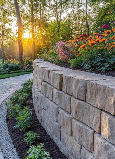 Retaining Wall Contractors in Sylvan Lake: Lakefront Slopes Held in Place