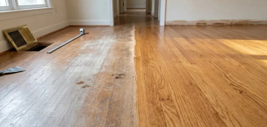 Refinishing vs Replacing Hardwood: How to Tell - Green Ladder Contractors, Red Deer and Central Alberta