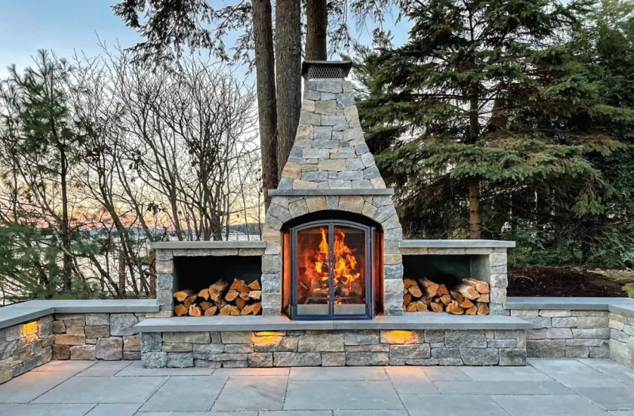 Outdoor Fireplace Cost in Central Alberta: What to Budget - Green Ladder Contractors, Red Deer and Central Alberta
