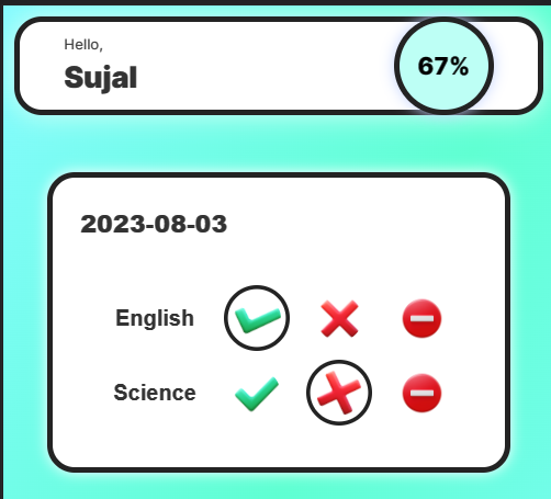 project image of Presence - Attendance Tracking Application