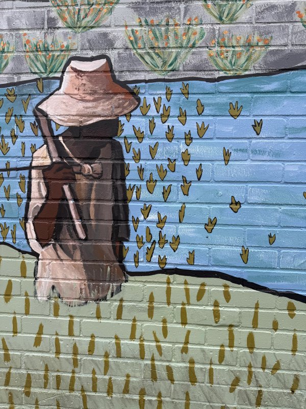 Working for Change Among Equals street art mural photo 2