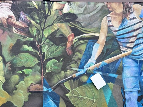 Planter l'avenir by Dom Laporte - Street art mural in Hull, Ottawa, Ontario