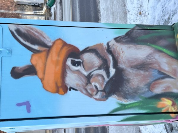 Untitled by Unknown - Mural in Hintonburg, Ontario