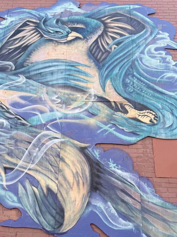 Untitled by Unknown - Mural in Wellington Village, Ontario