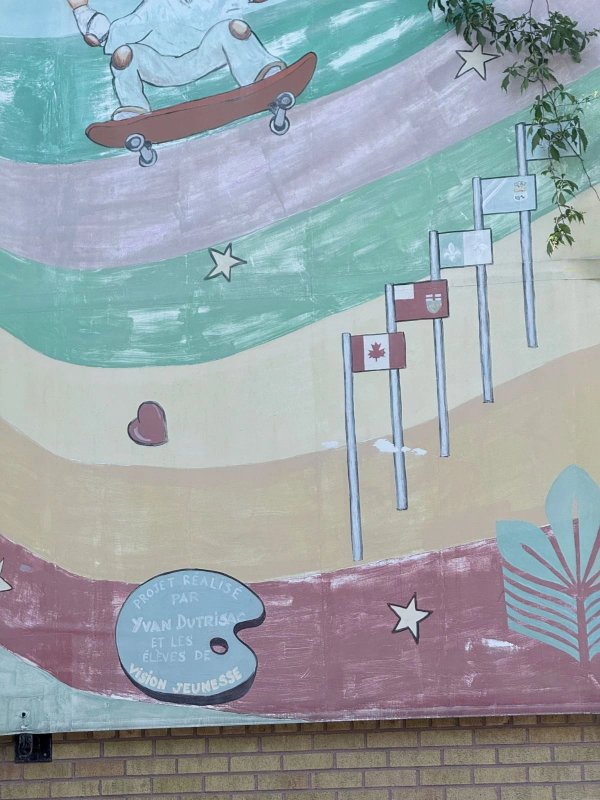 Ottawa mural in Vanier - Street art and urban culture
