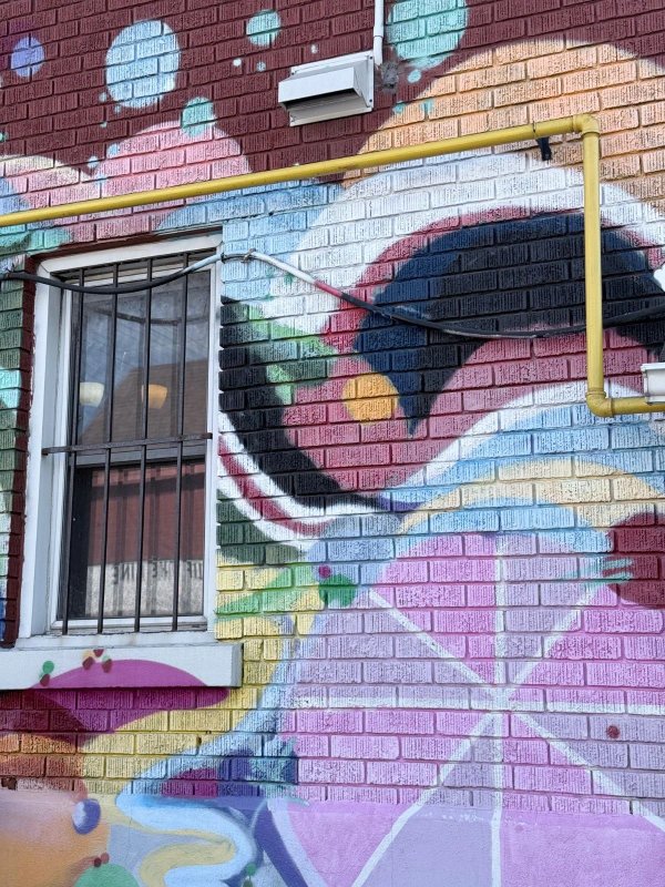 Les Visages de Vanier - Street art mural in Vanier, Ottawa, Ontario