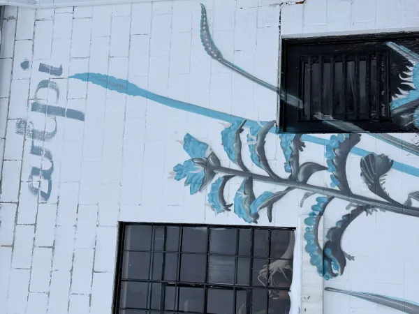 Murale par Rene-Pierre Beaudry (ARPi) au Loretta Avenue North Hintonburg by Rene-Pierre Beaudry (ARPi)