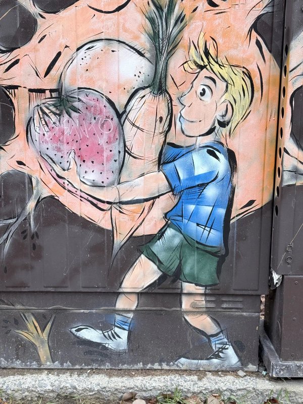 Untitled by Unknown - Mural in Hintonburg, Ontario